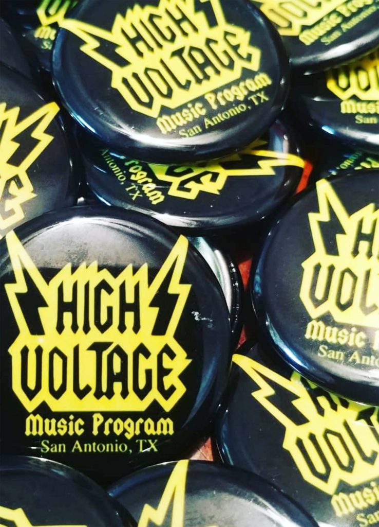 High Voltage Buttons